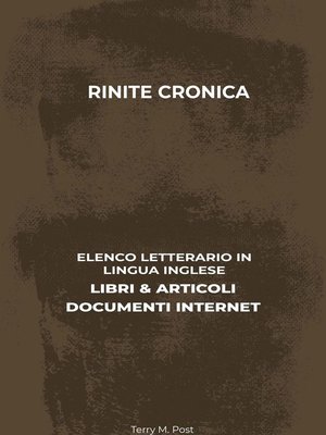 cover image of Rinite Cronica